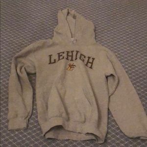 Lehigh gray hoodie